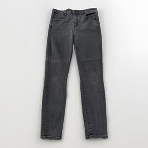 American Eagle Jeans Woman’s Size 12 Hi-Rise Jegging Black Denim 30x28